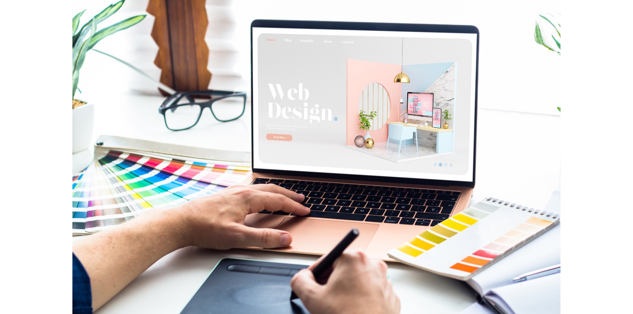 ecommerce storefront, Shopify screen, website design, landing page